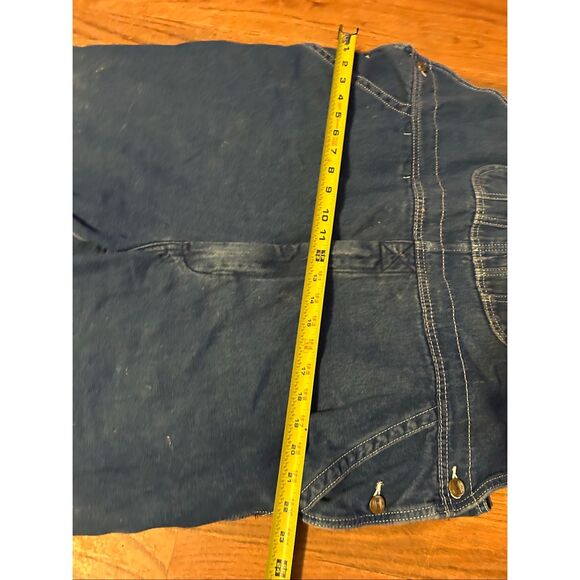 Big Smith 2021 carpenter denim overalls 44x30 rn#15220 - Picture 6 of 9